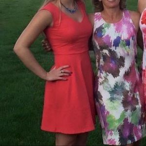 Pink / orange Cynthia Rowley dress